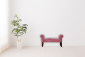 Pink Velvet Bench