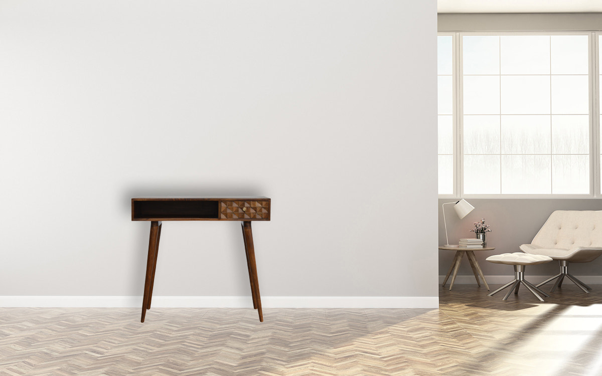 Chestnut Diamond Writing Desk