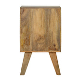 Small Star Painted Bedside Table