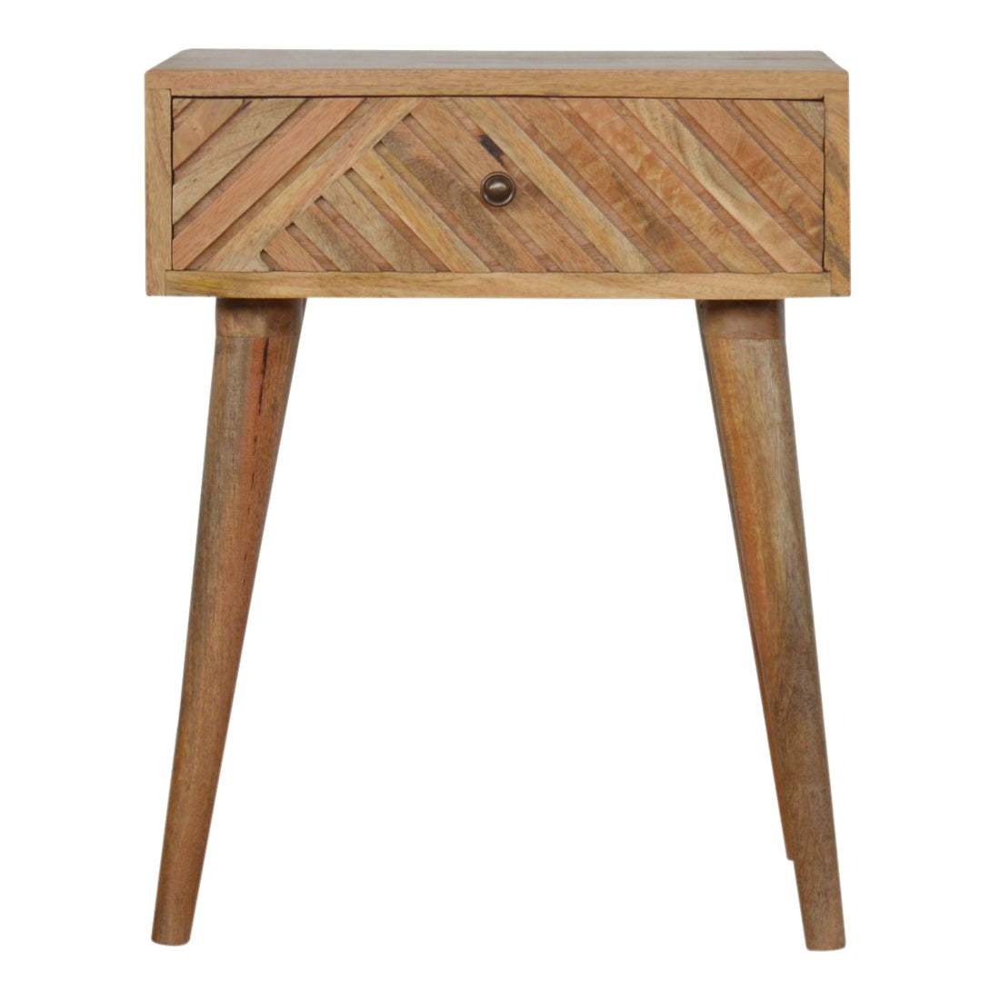 Lille Bedside Table | Hand-Carved