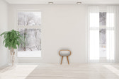 Circular Open Bedside Table | Oak Solid Mango Wood