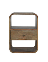 London Bedside Table | Oak Mango Wood