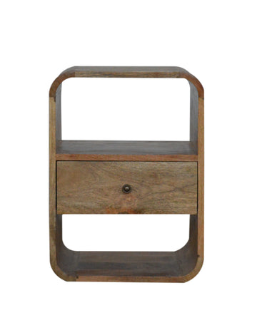 London Bedside Table | Oak Mango Wood