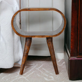 Chestnut Open Nightstand