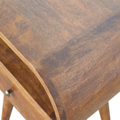 Chestnut 1 Drawer Nightstand