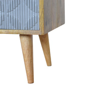 Geometric Carved Media Unit