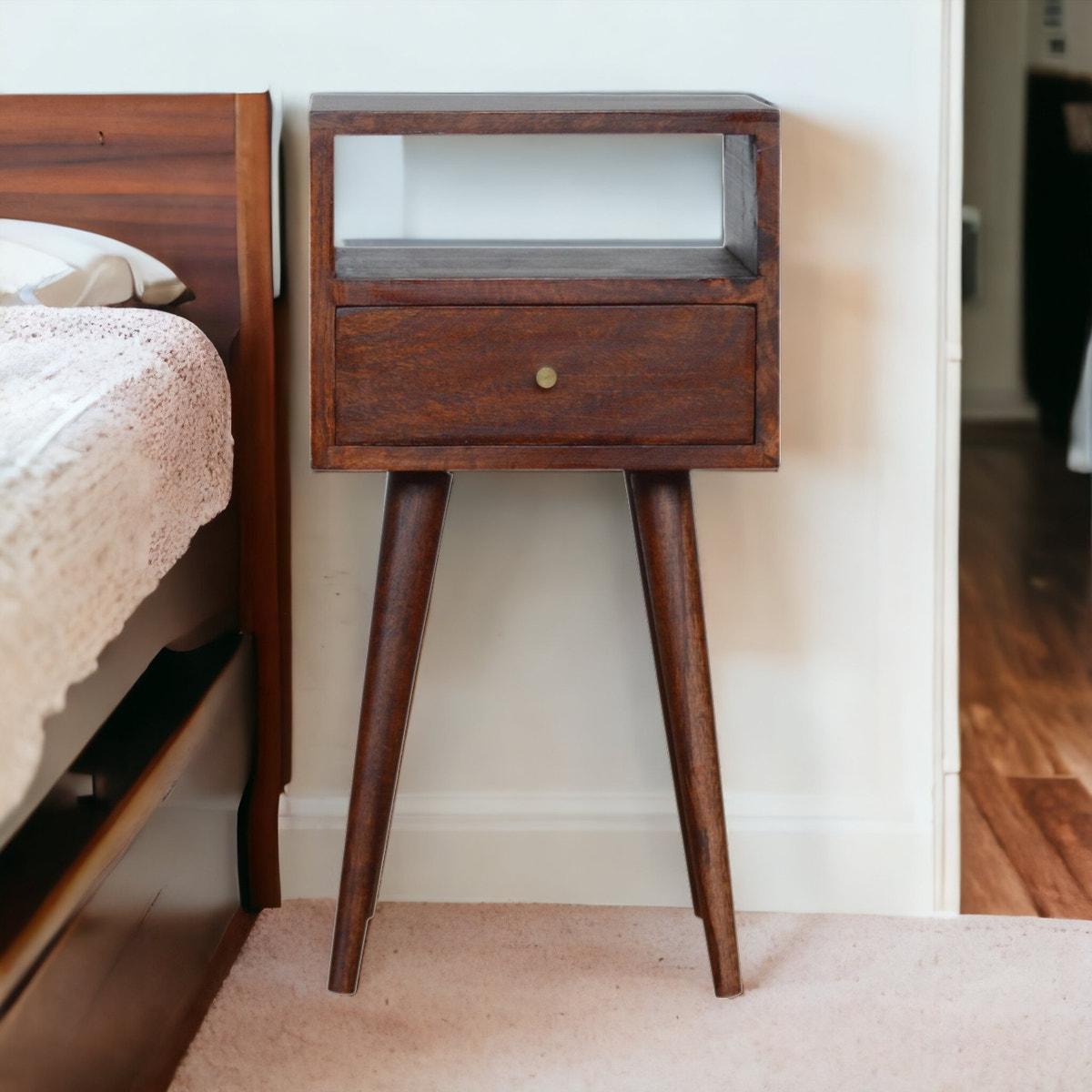 Mini Cherry Bedside Table