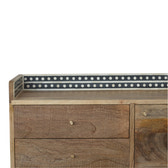 Bone Inlay Gallery Back Media Unit