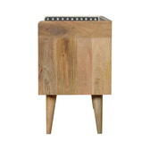 Bone Inlay Gallery Back Media Unit