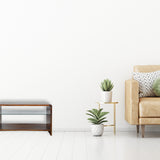 Chestnut Glass Shelf Coffee Table