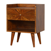 Sunrise Chestnut Bedside Table