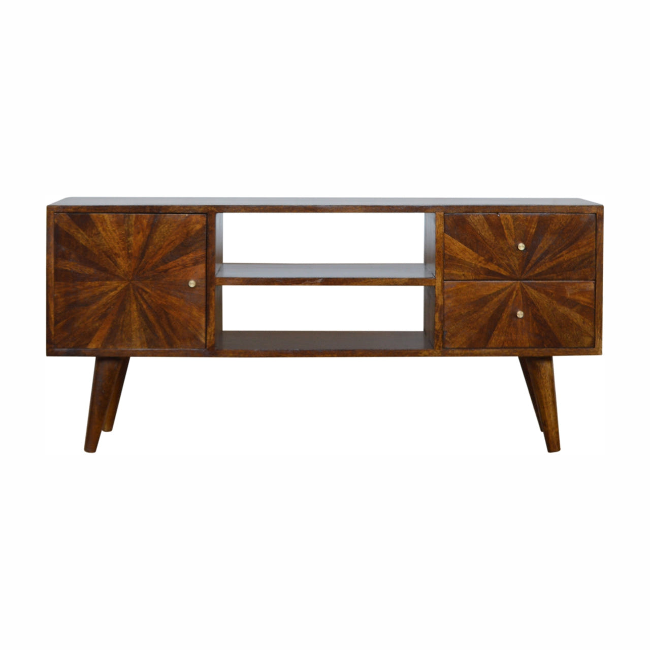 Chestnut Sunrise TV Stand Chest of Drawers