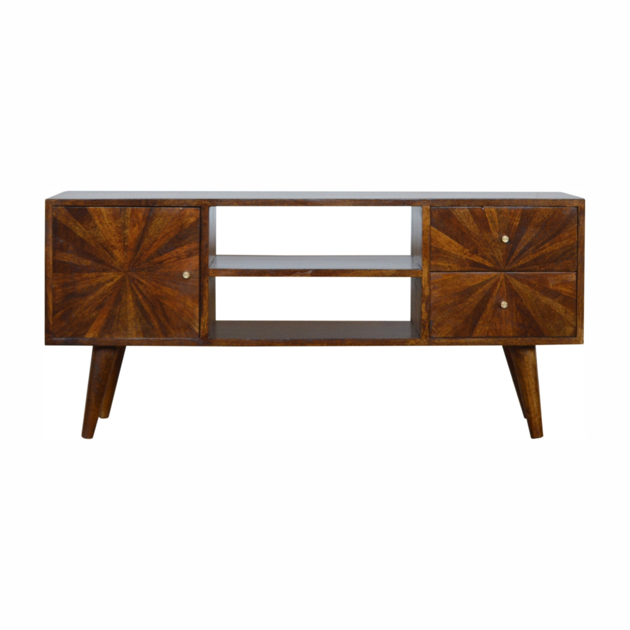Chestnut Sunrise TV Stand Chest of Drawers
