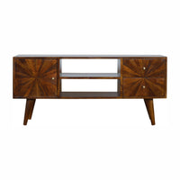 Chestnut Sunrise TV Stand Chest of Drawers