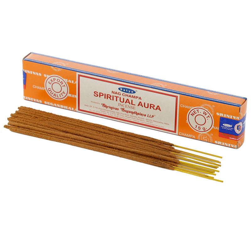 12x Nag Champa Sayta VFM Spiritual Aura Incense Sticks