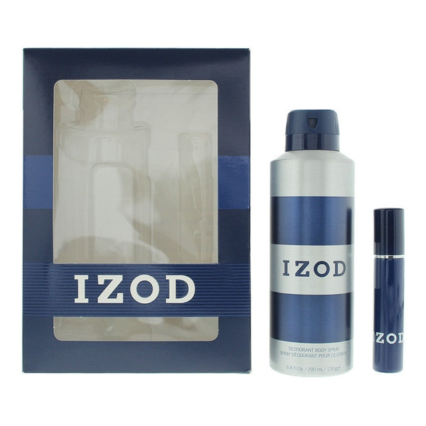 Izod Blue Gift Set 100ml EDT + 15ml EDT + 200ml Body Spray