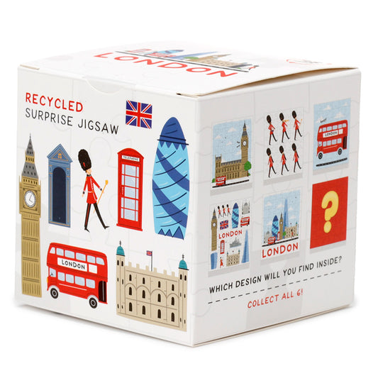 48pc Recycled Jigsaw Puzzle - London Souvenir Surprise