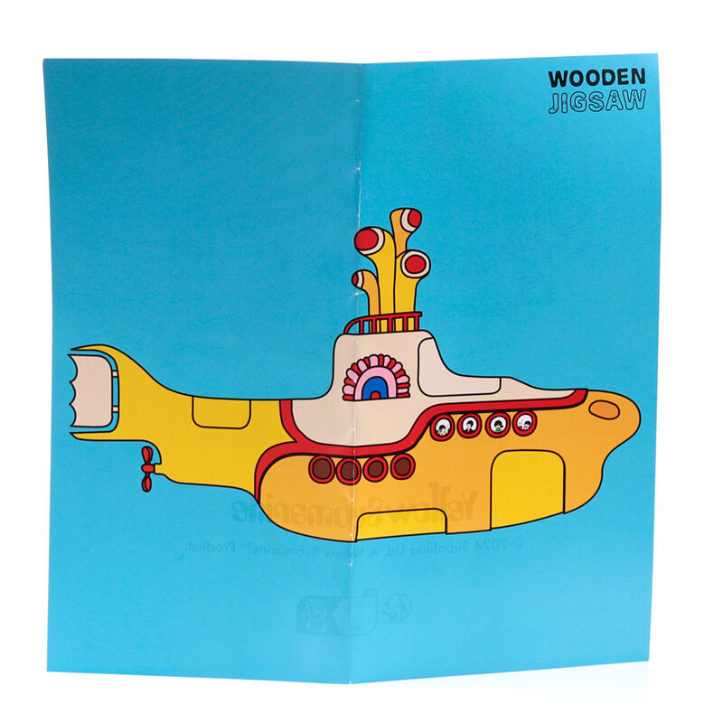 130pc Wooden Jigsaw Puzzle - The Beatles Yellow Submarine