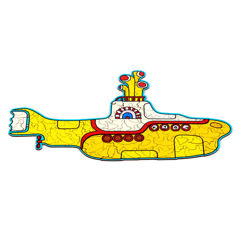 130pc Wooden Jigsaw Puzzle - The Beatles Yellow Submarine