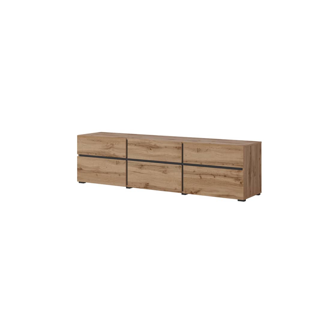 Kross 41 TV Cabinet 180cm - Oak Wotan / Living Room