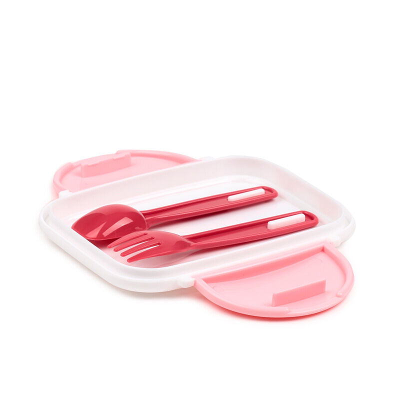 Bento Clip Lock Lunch Box with Cutlery - Moomin