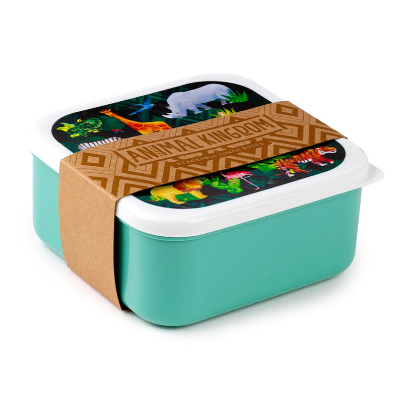 Lunch Boxes Set of 3 (M/L/XL) - Animal Kingdom