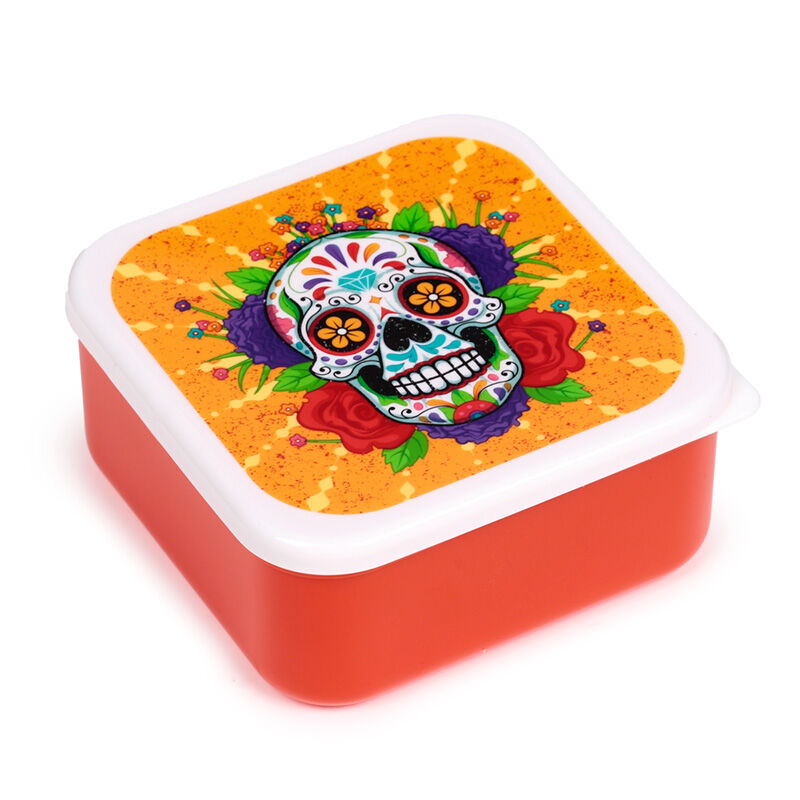 Lunch Boxes Set of 3 (M/L/XL) - Day of the Dead