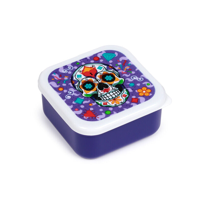 Lunch Boxes Set of 3 (M/L/XL) - Day of the Dead