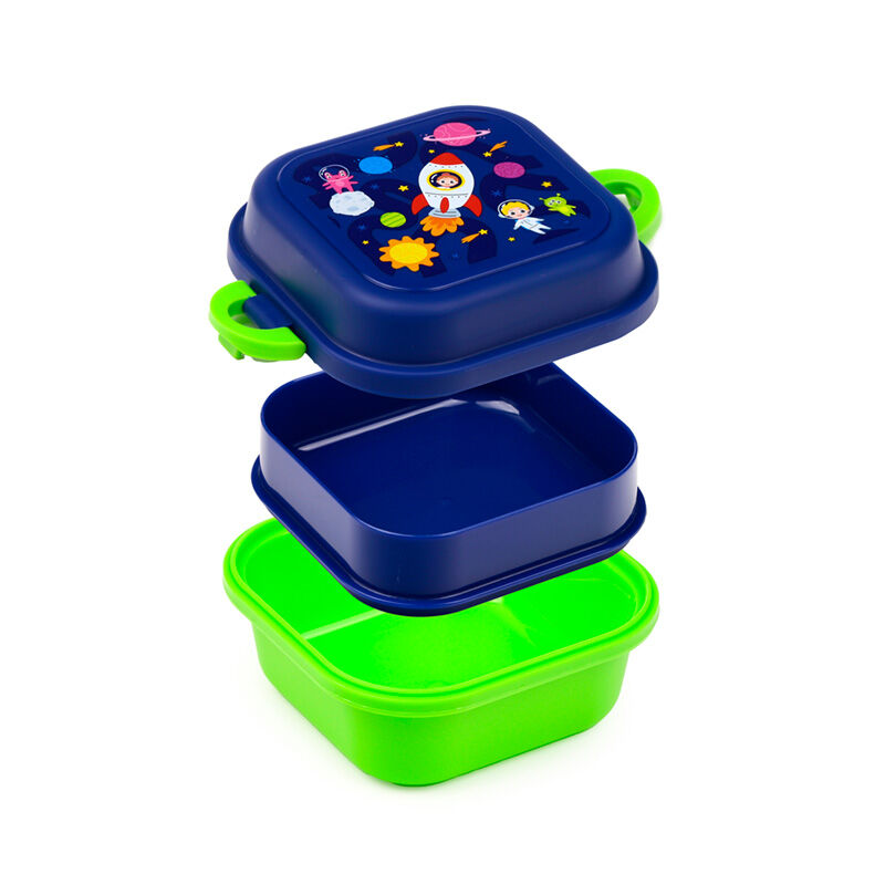 Bento Clip Lock Snack Lunch Box - Space Cadets