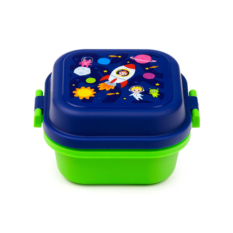 Bento Clip Lock Snack Lunch Box - Space Cadets