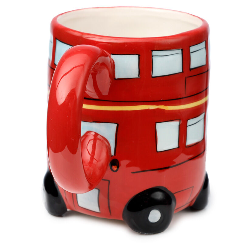 Novelty Shaped Ceramic Mug - London Icons Red Routemaster Bus