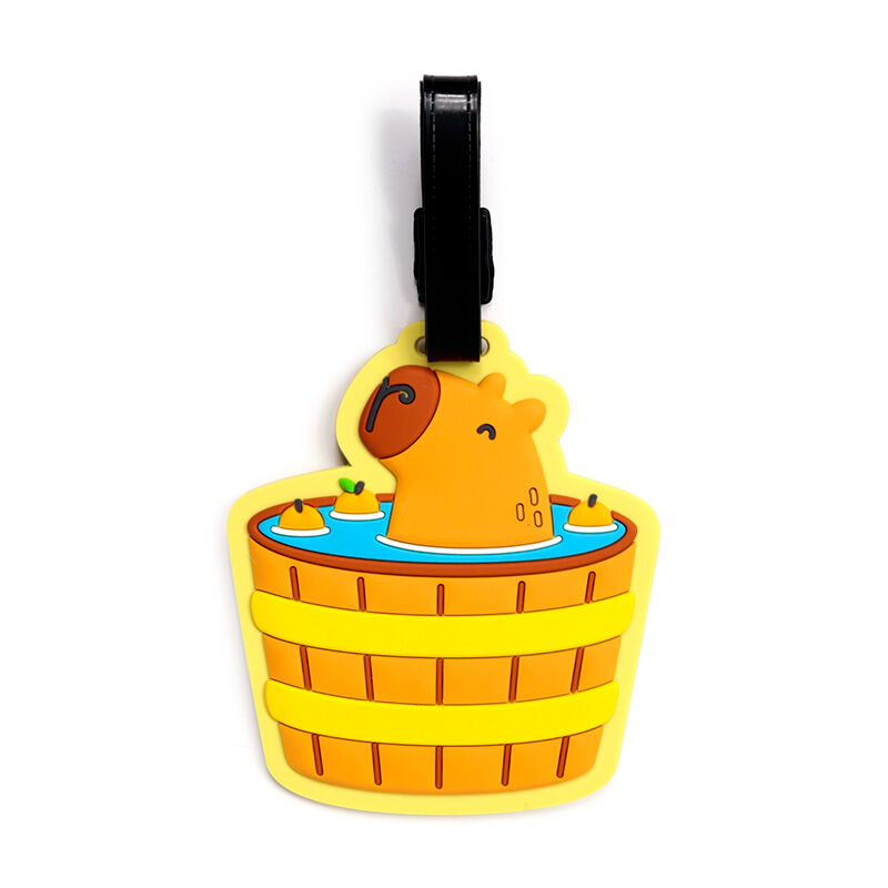 PVC Luggage Tag - Capybara