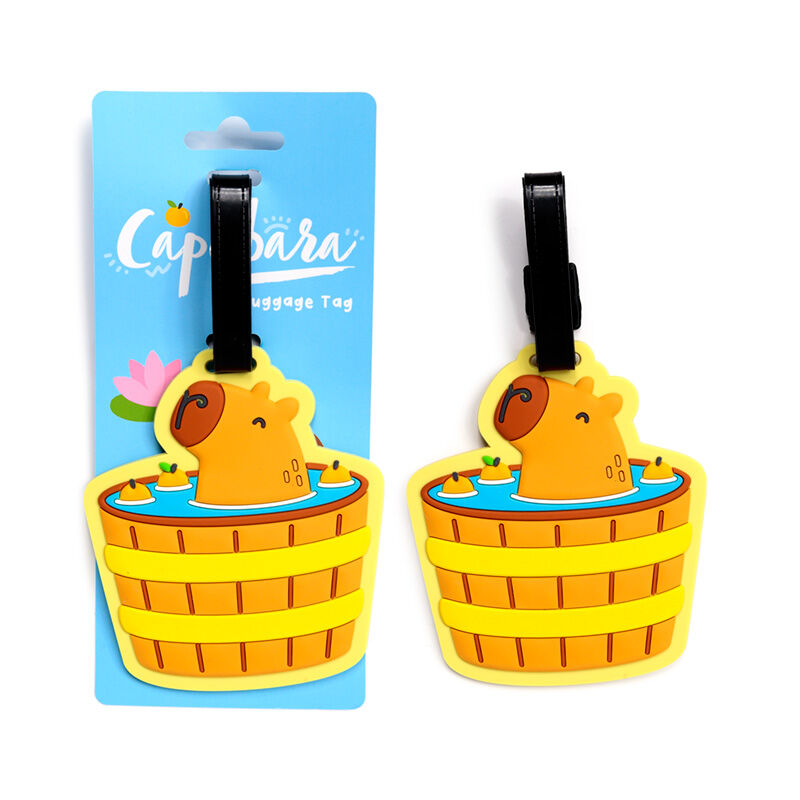 PVC Luggage Tag - Capybara