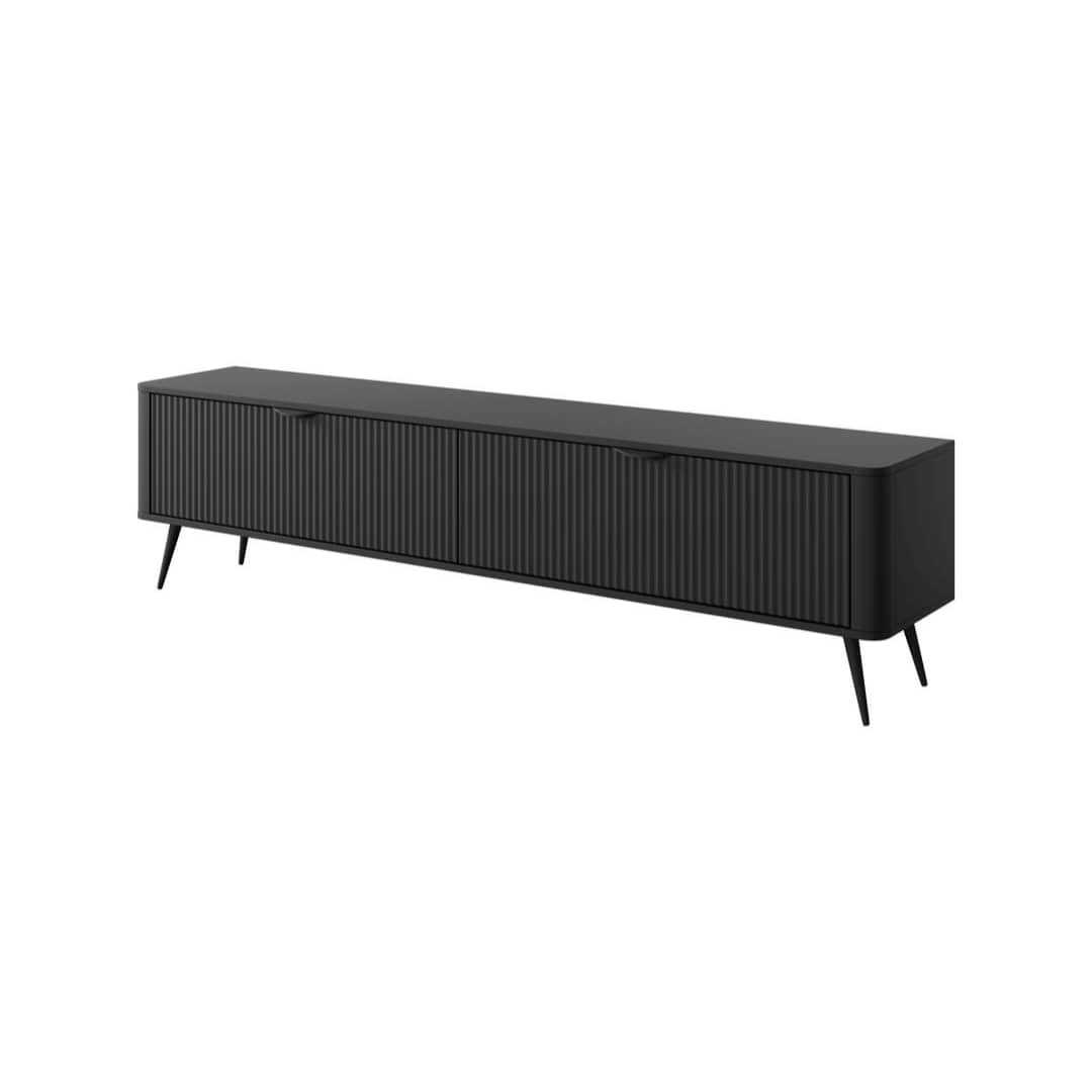 Lante TV Cabinet 200cm - Black / Living Room