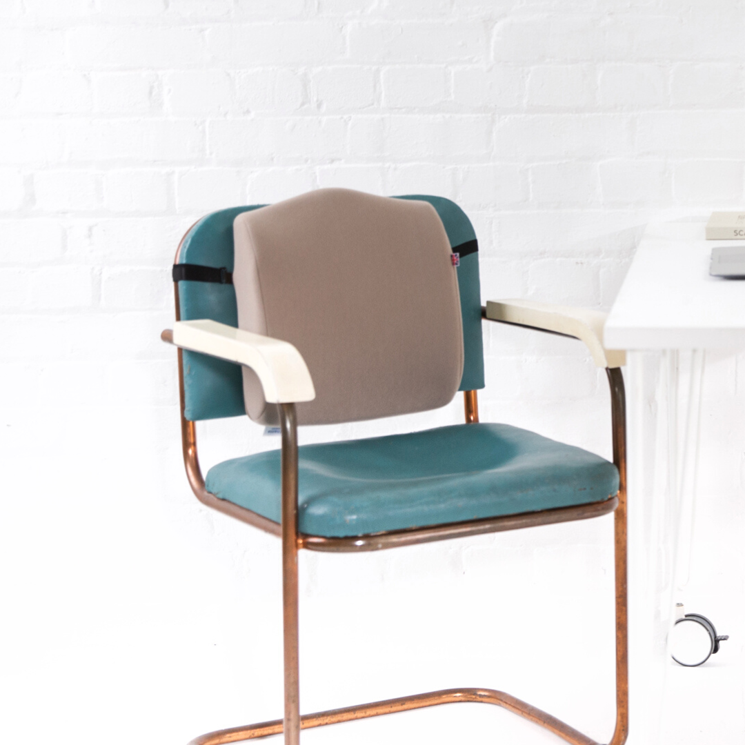 Embrace Comfort: Grandeur Back Support with Customizable Strapping - Your Office Throne’s Best Ally!