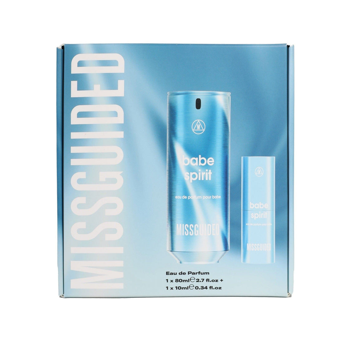 Missguided Babe Spirit Gift Set: 80ml Eau de Parfum Spray + 10ml Eau de Parfum Spray