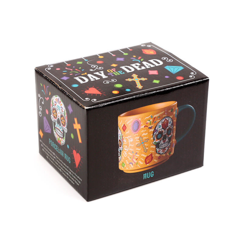 Large Porcelain Mug - Day of the Dead