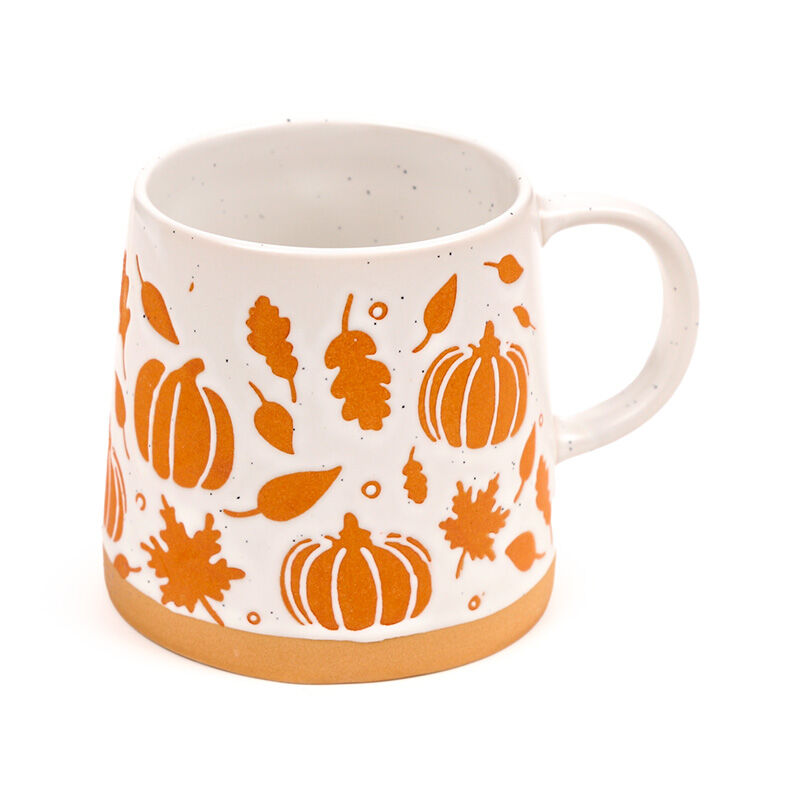 Stoneware Mug - Pumpkin