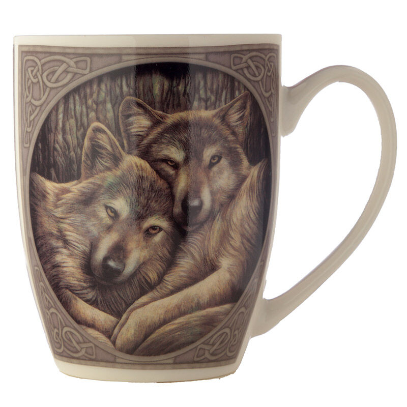 Porcelain Mug - Lisa Parker Loyal Companions Wolf