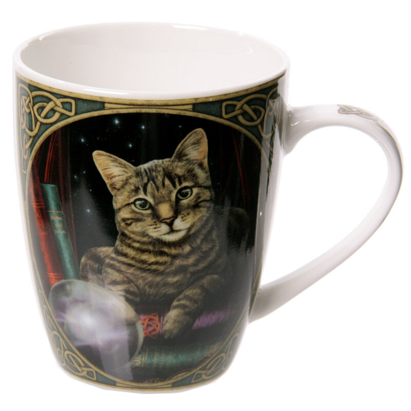 Porcelain Mug - Lisa Parker Fortune Teller Cat