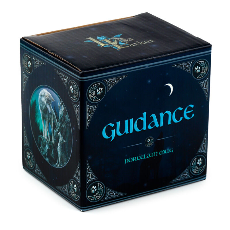 Porcelain Mug - Lisa Parker Guidance Wolf Design