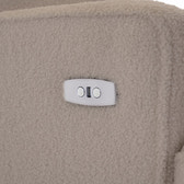Madison Electric Recliner Nursing Chair – Teddy Truffle | Powered Glider Chair Silent Motor