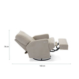 Madison Electric Recliner Nursing Chair – Teddy Truffle