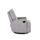 Madison Swivel Glider Recliner Nursing Chair – Pebble