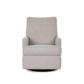 Madison Swivel Glider Recliner Nursing Chair – Oatmeal | 360° Swivel Reclining Nursery Chair