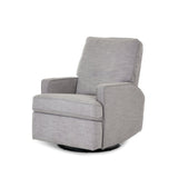 Madison Swivel Glider Recliner Nursing Chair – Pebble