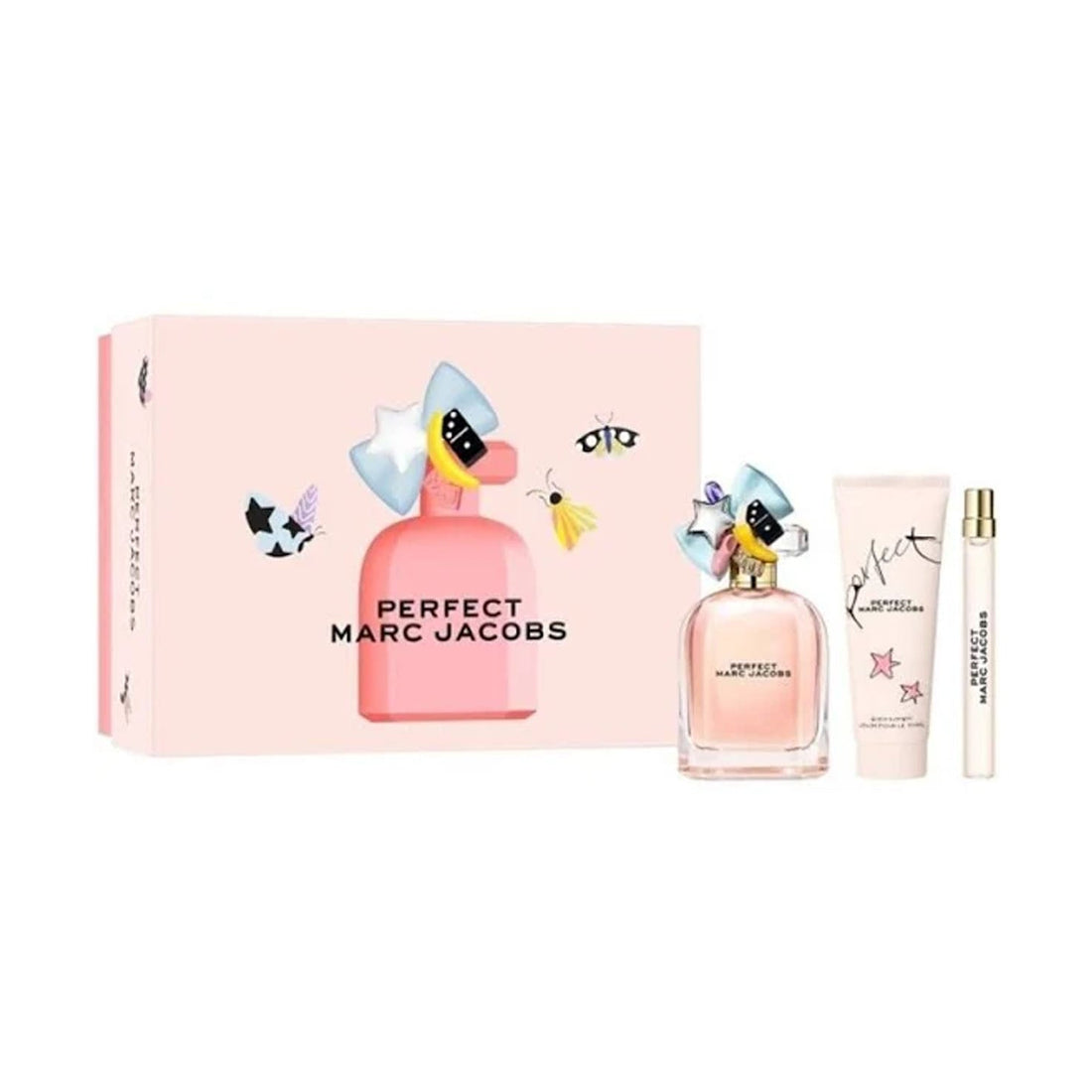 Marc Jacobs Perfect Gift Set 100ml Eau de Parfum + 75ml Body Lotion + 10ml Eau de Parfum