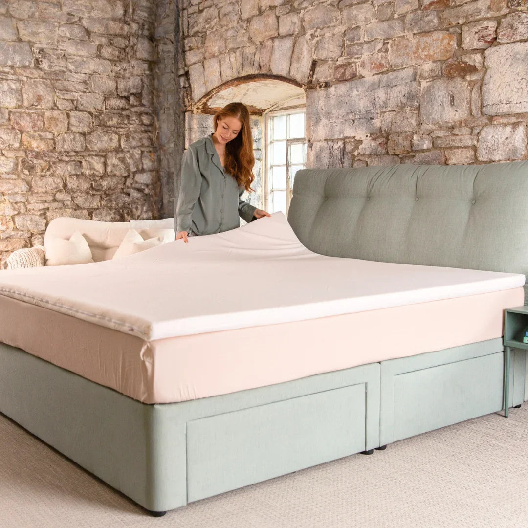 Slumber in the Clouds: Ultra-Dense Memory Foam Mattress Topper - & Toppers