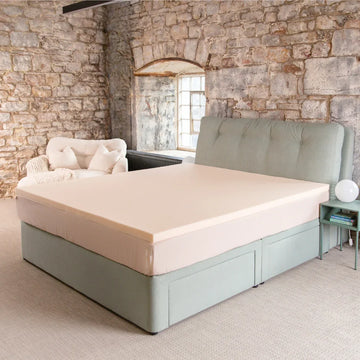 High Density Memory Foam Mattress Topper Standart Cover