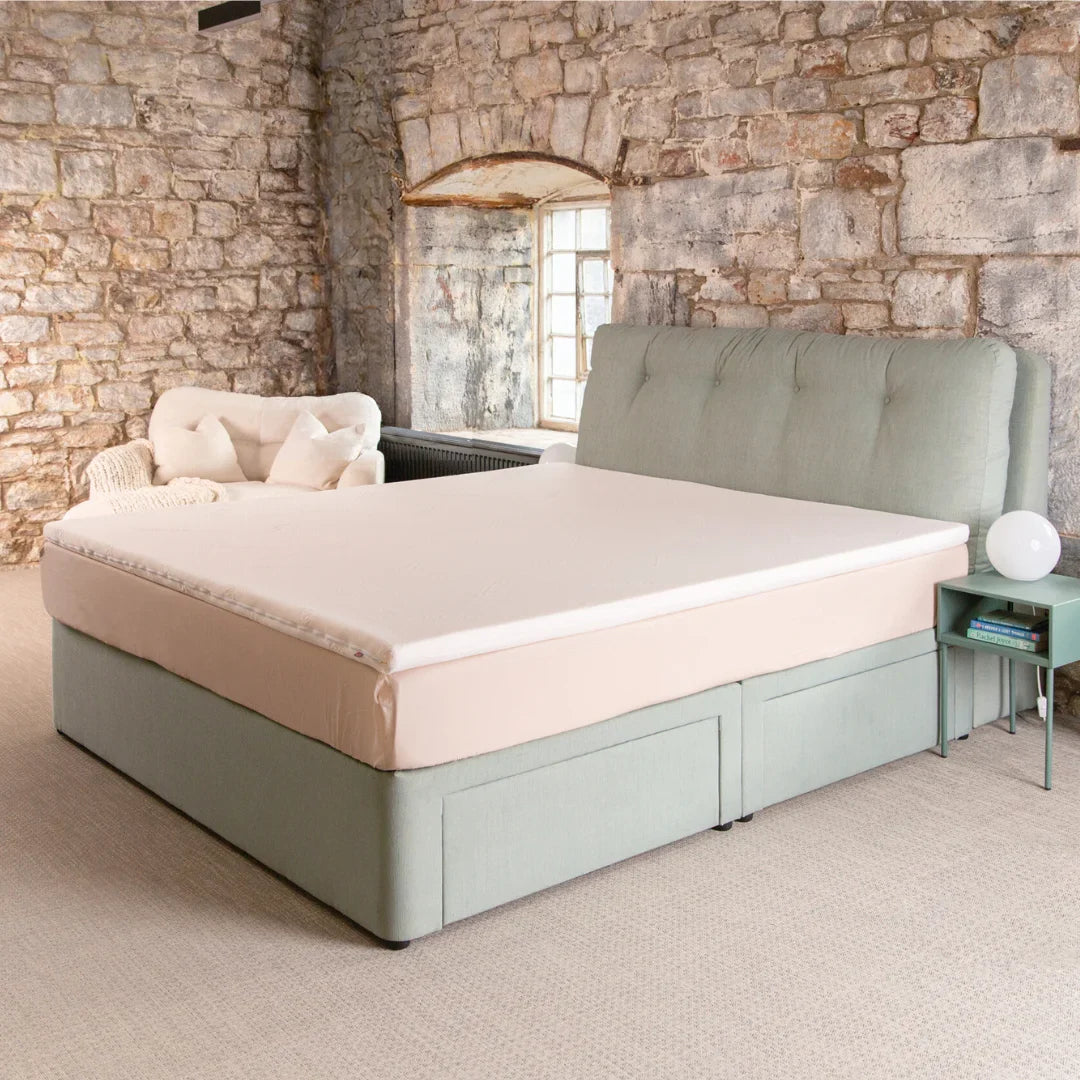 Slumber in the Clouds: Ultra-Dense Memory Foam Mattress Topper - Single / Yes - & Toppers